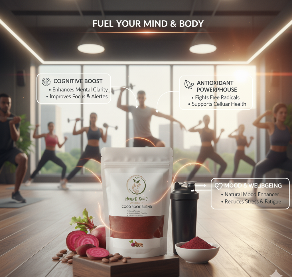 Coco Root Blend - Beetroot, Cocoa & Cinnamon